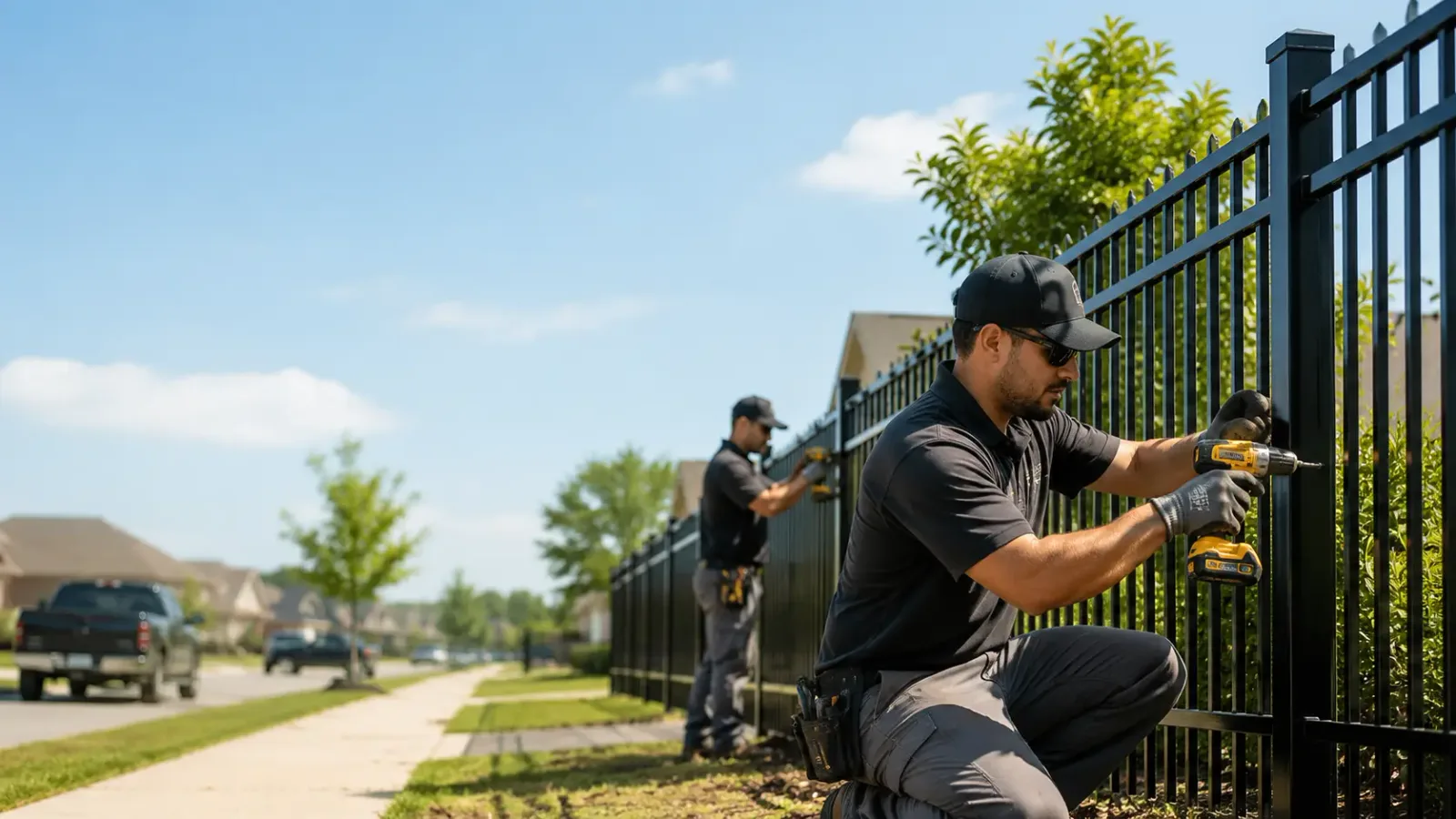 Metal Fence Installation in Denton, NE